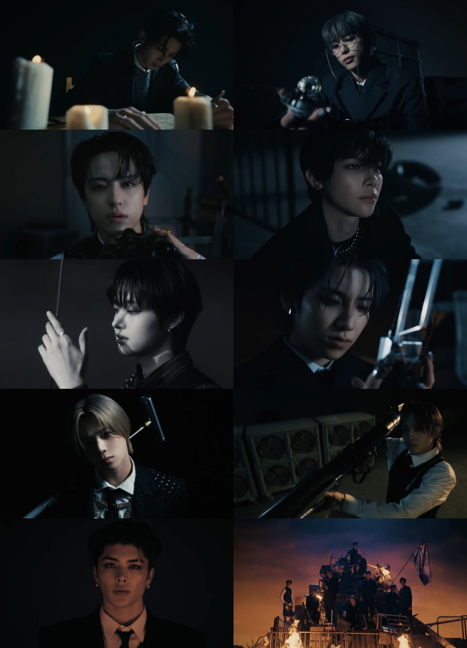 &TEAM, 신보 'Go in Blind' 콘셉트 클립 공개…결연한 분위기 '압권'