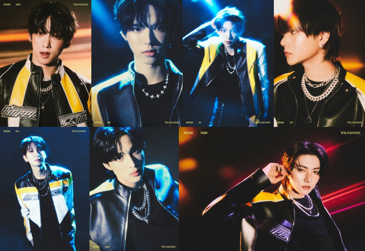 앰퍼샌드원, 미니 2집 두 번째 콘셉트 포토 공개…당당+에너제틱한 매력