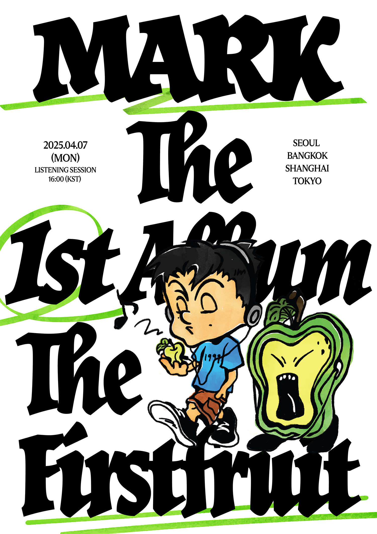 NCT 마크, 첫 솔로 앨범 리스닝 세션 아시아 4개 도시 동시 진행