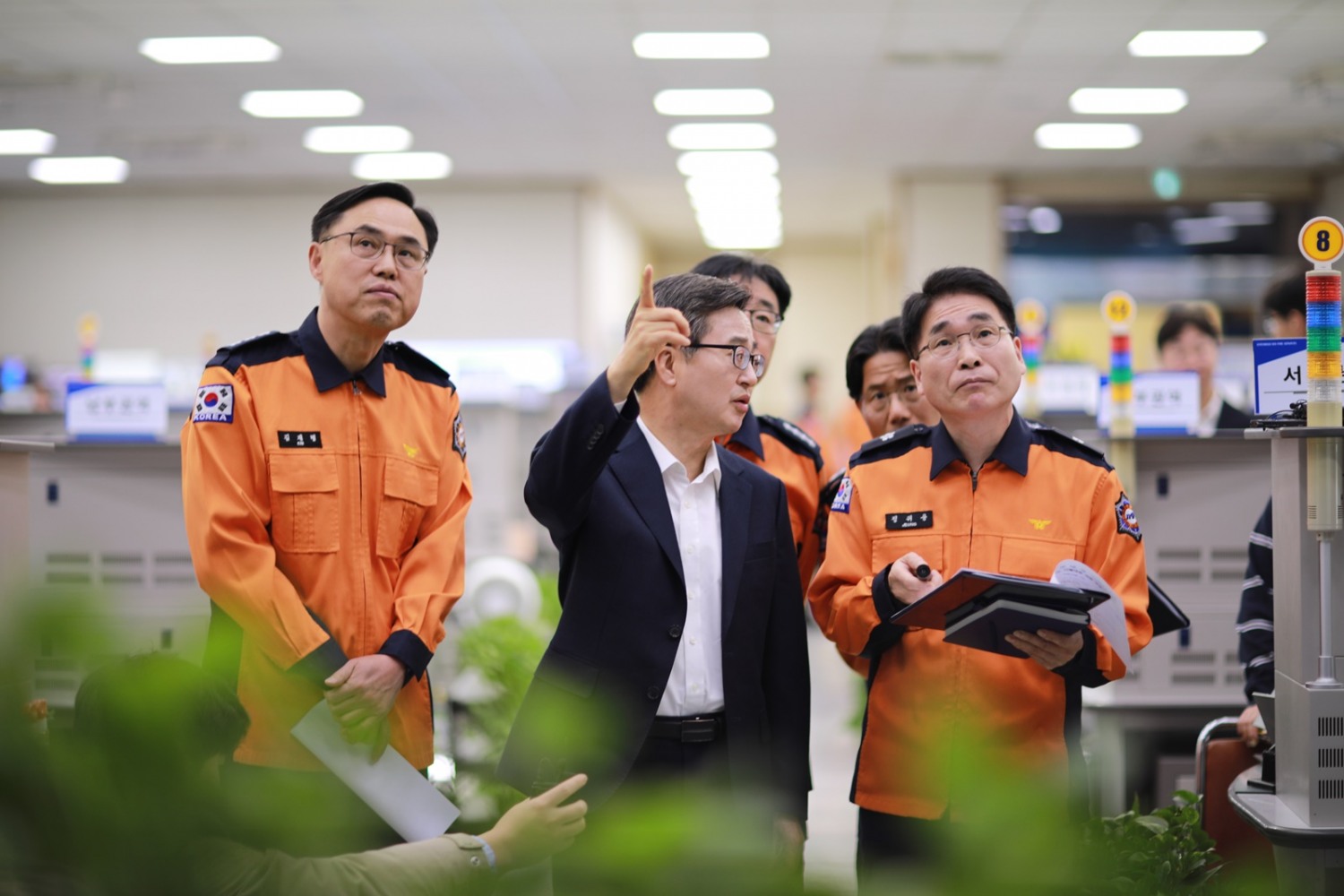 경북지역 산불진화 상황 점검