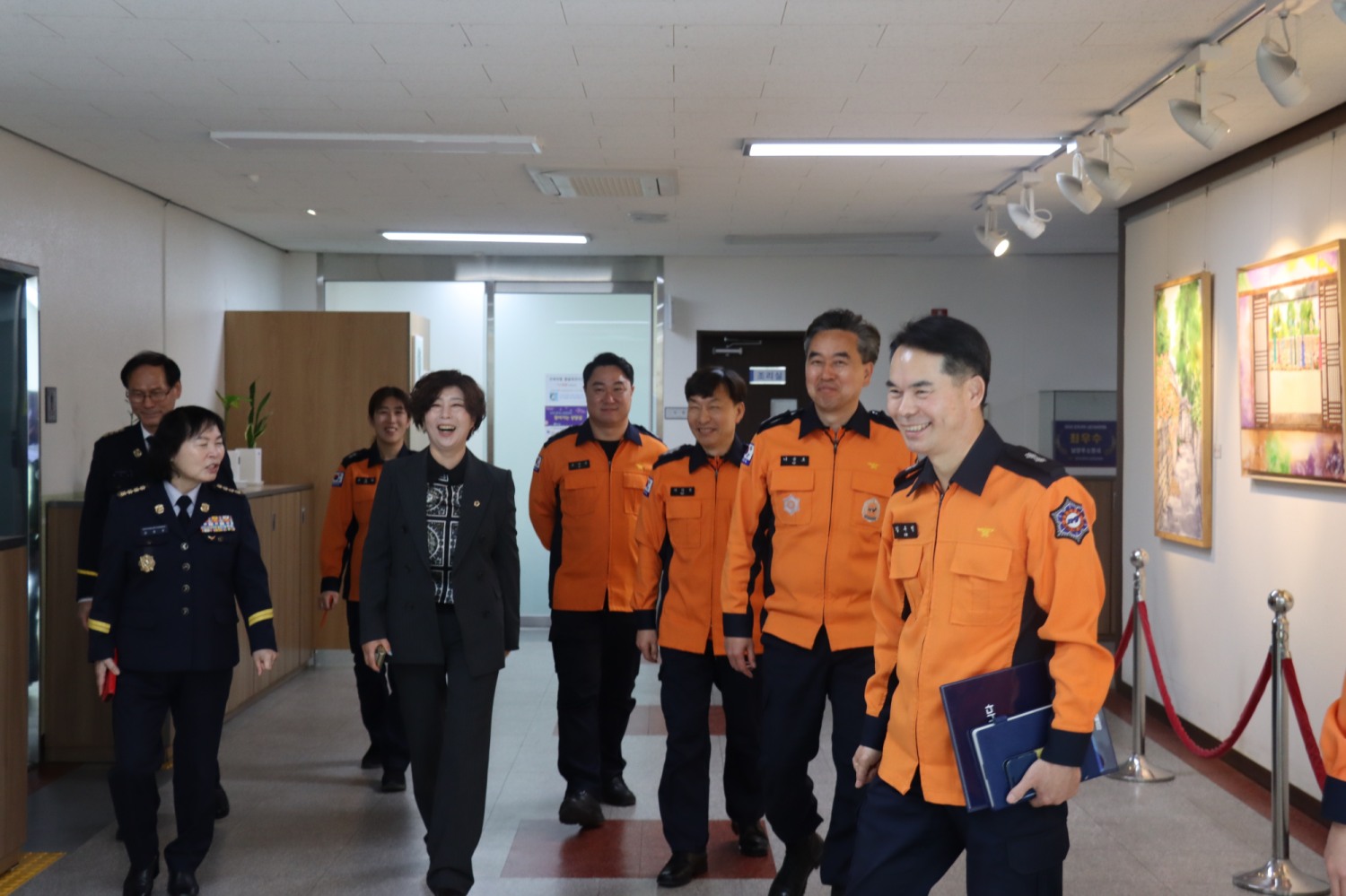 주요 소방 현안에 대한 간담회