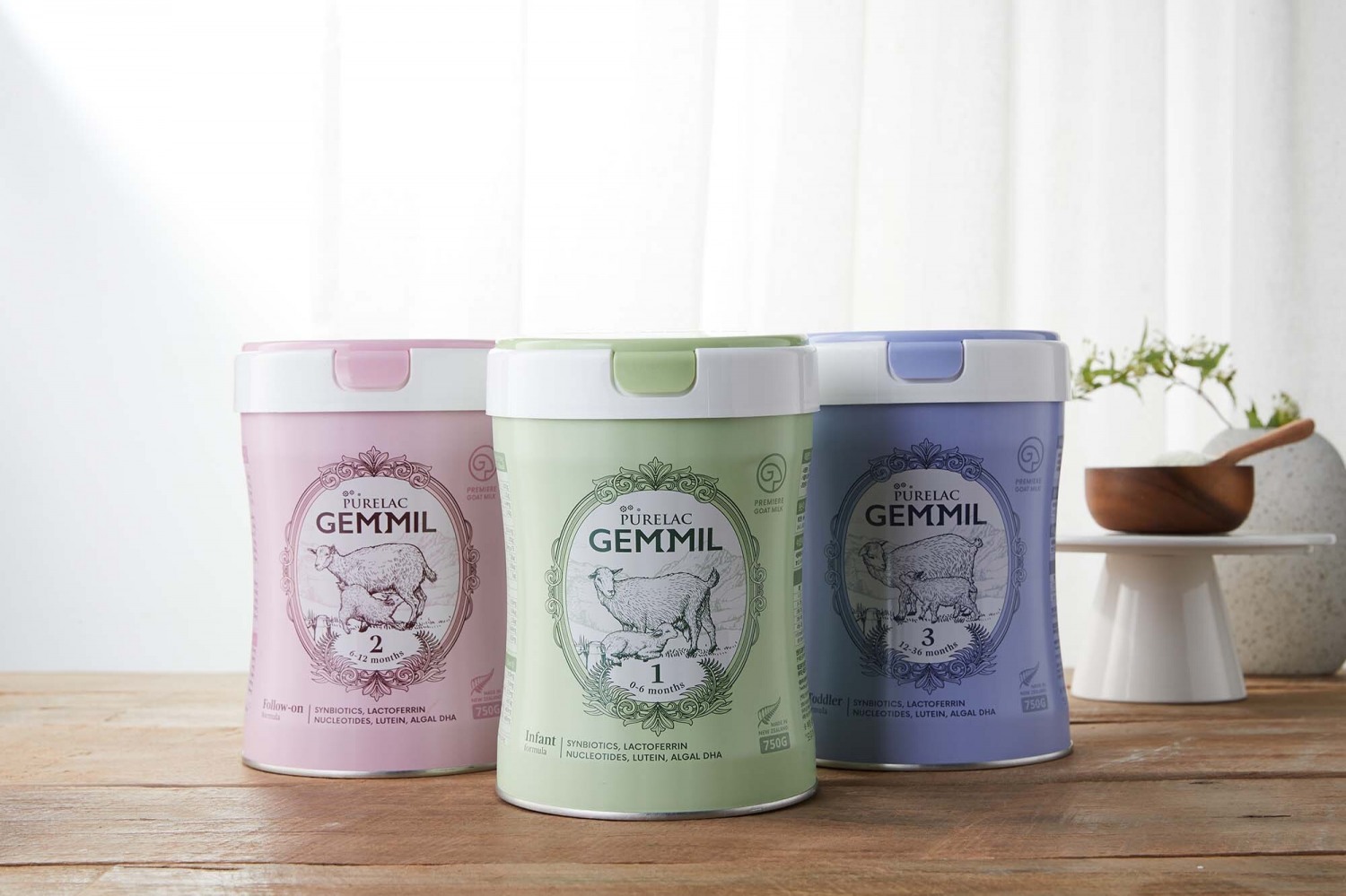 퓨어랜드의 퓨어락 산양분유 젬밀