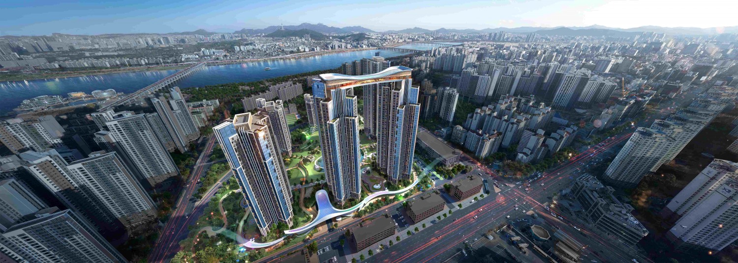 래미안 헤리븐 반포 조감도