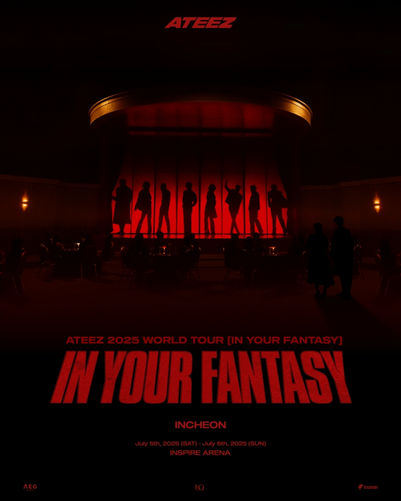 에이티즈, 2025 월드 투어 개최 확정…7월 인스파이어 아레나서 화려한 포문