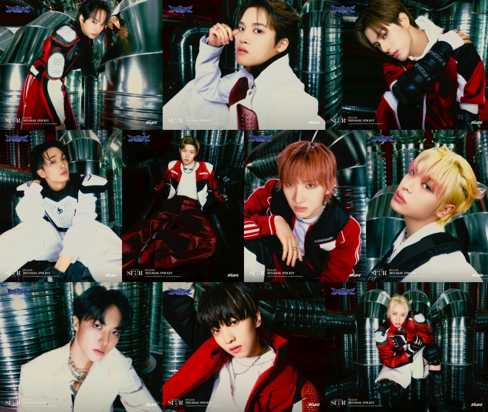 싸이커스, 타이틀곡 ‘BREATHE’ 포스터 공개…‘거친+과열’ 레이싱 룩 완벽 소화