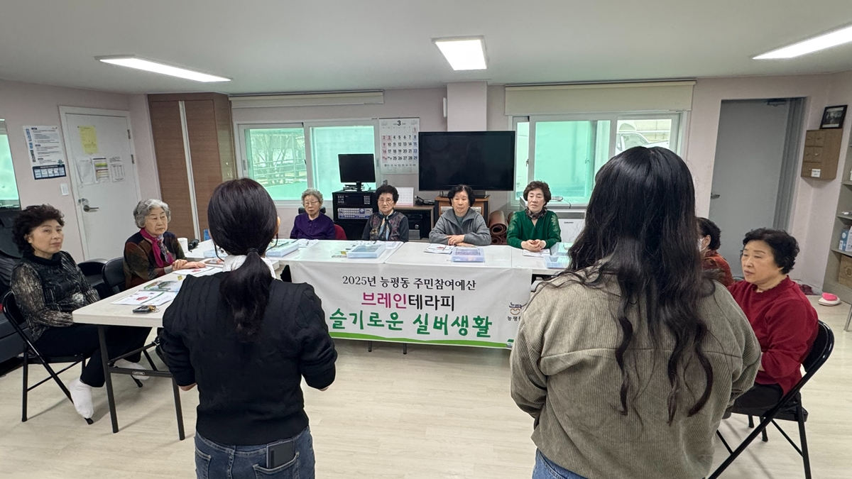치매 예방 교육 브레인 테라피