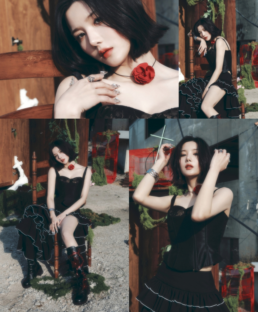 권은비, ‘Hello Stranger’ 두 번째 콘셉트 포토 공개…‘매혹+도발’ 단발 여신 강림