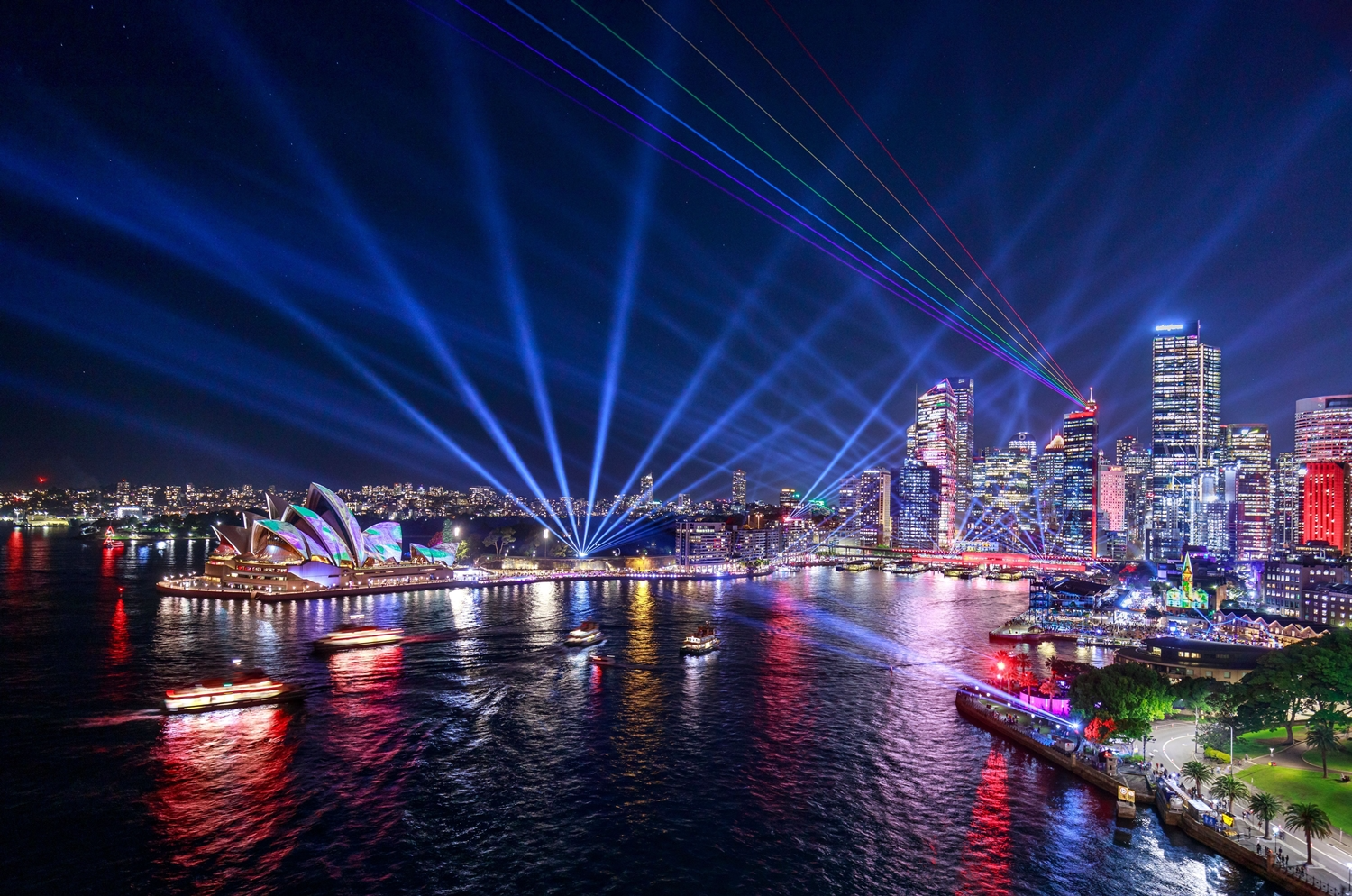 교원투어 여행이지, “호주 최대 빛 축제 즐겨보세요”…‘비비드 시드니’ 기획전
