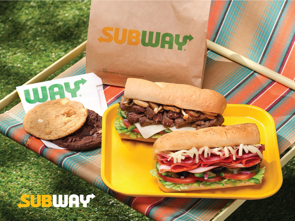 써브웨이, 썹픽 출시 기념 모바일 금액권 할인 프로모션 진행