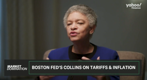 (상보) 연준 콜린스 "필요시 전적으로 시장 안정 도울 준비 돼 있다"