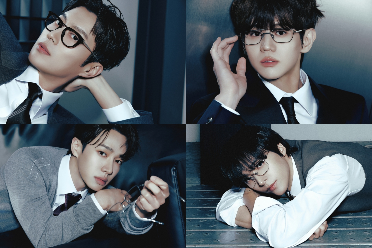 하이라이트, 미니 6집 첫 콘셉트 포토 오픈…현실 뚫고 나온 진지+위트美