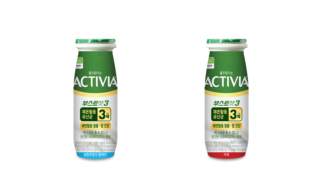 풀무원다논 액티비아, '액티비아 부스트샷3' 출시