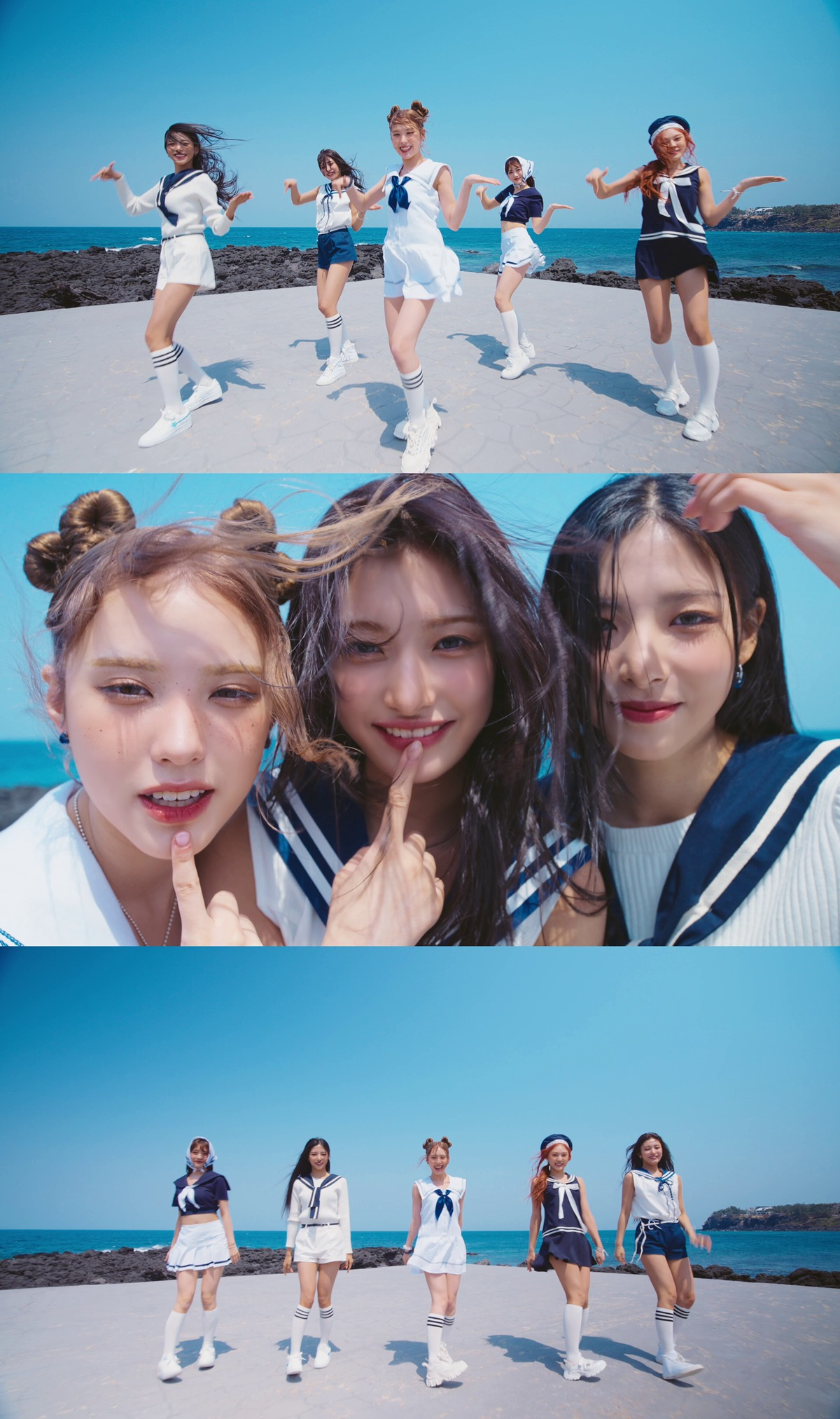 오드유스, ‘I Like You’ 퍼포먼스 비디오 공개…푸른 바다 청량 매력 가득