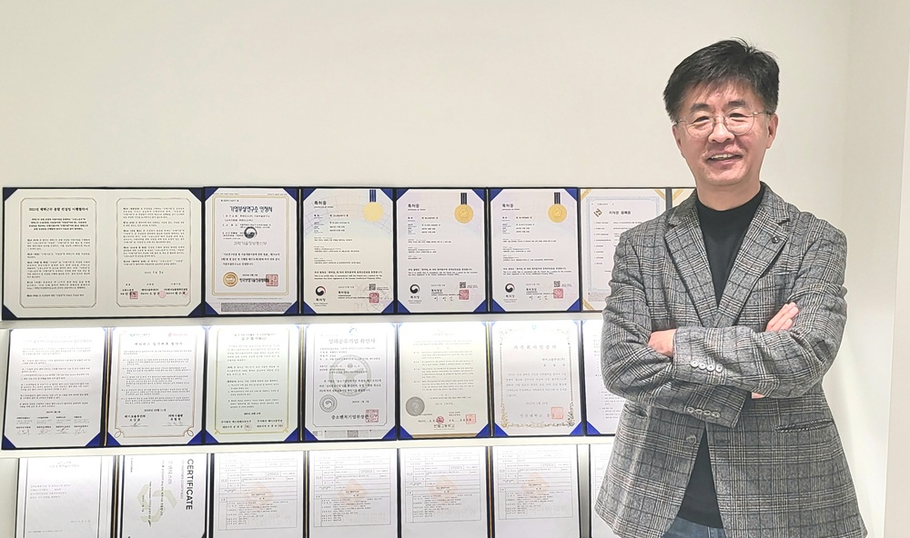 일본 차세대 물류시스템 시장에 진출하는 루벤티스 오상규 대표(사진제공=루벤티스)