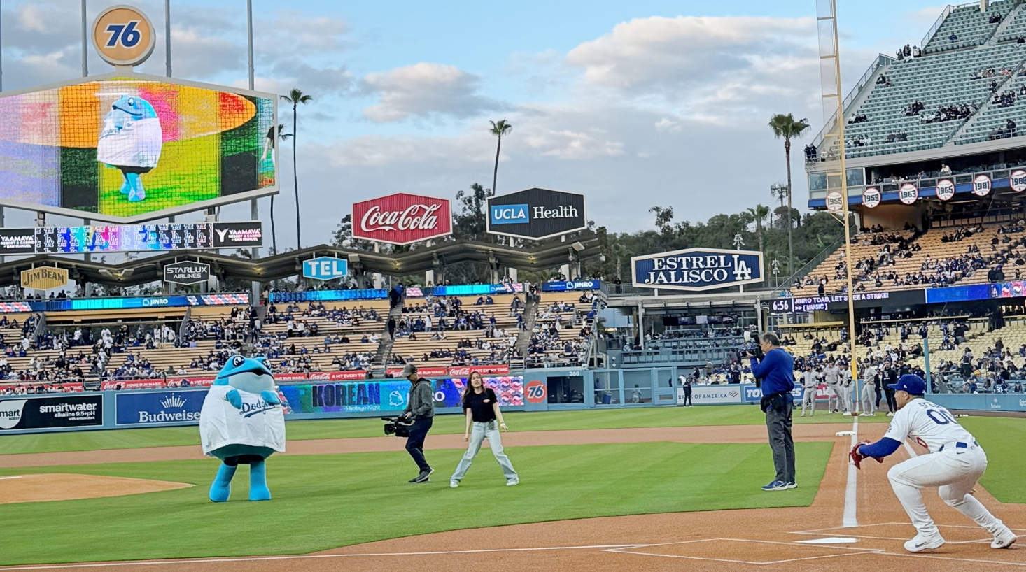하이트진로, LA다저스와 함께한 ‘한국 문화유산의 밤’ 성료