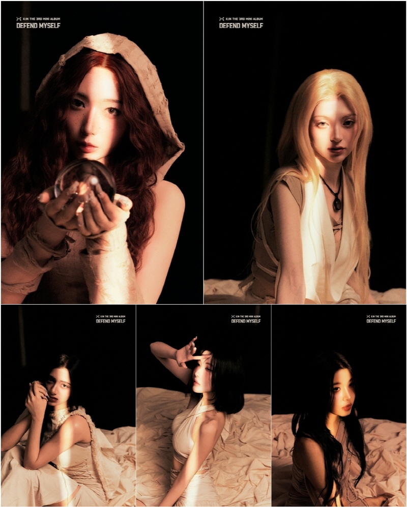 엑신, 미니 3집 무드 컷 공개…5인 5색의 독보적 매력