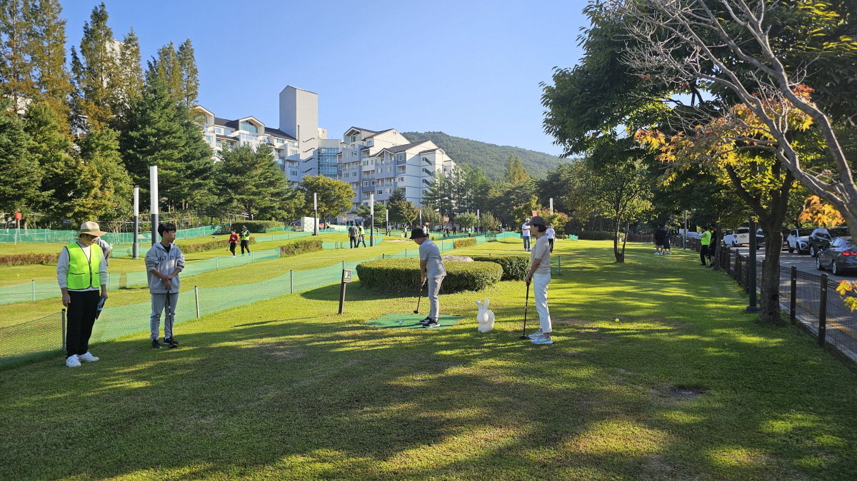 금호설악리조트 파크골프 가족대항전