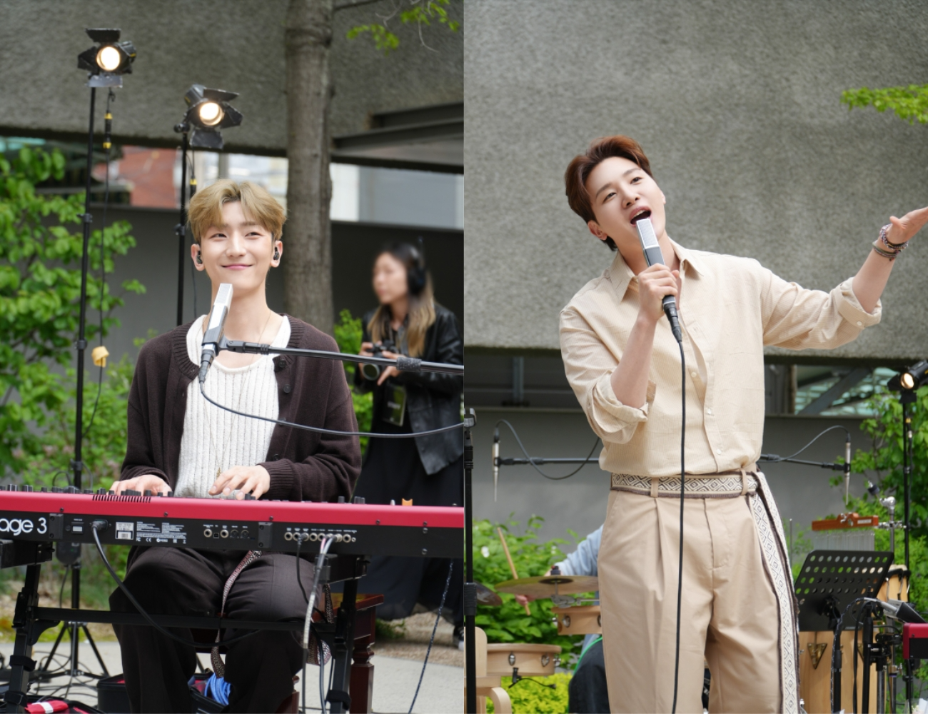 멜로망스, 미니 8집 발매 기념 깜짝 버스킹 성료…따뜻한 봄날 같은 무대 완성