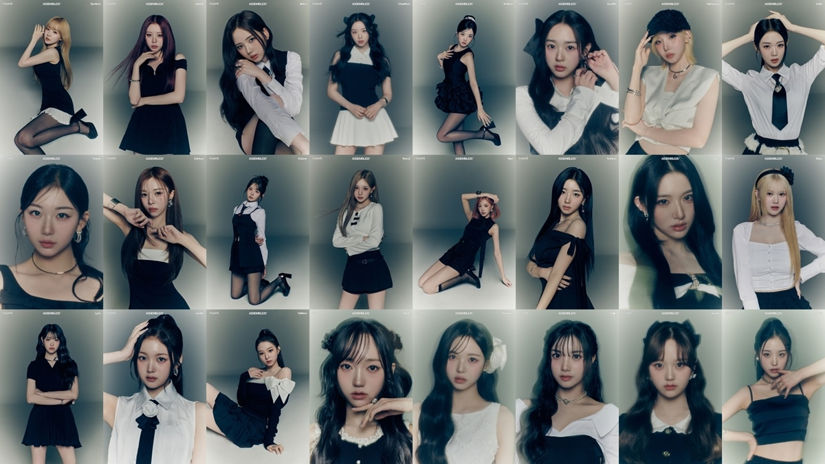 트리플에스 어셈블 25, ‘깨어’ 개인 컷 공개…빛나는 세련美 발산