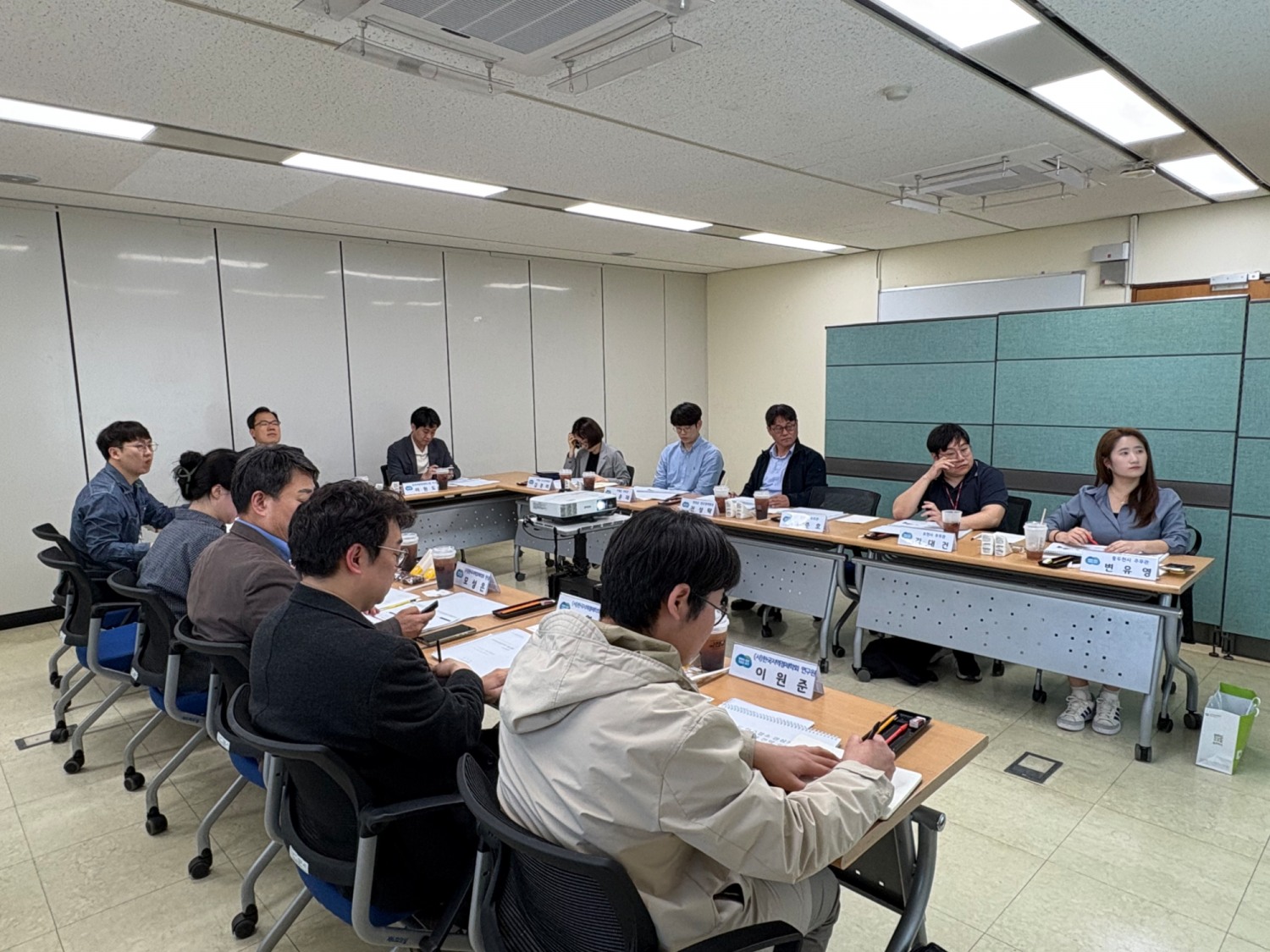 경기도청 북부청사에서 정책간담회