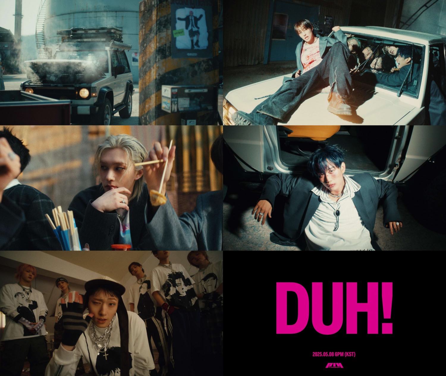 피원하모니, 신곡 ‘DUH!’ 뮤직비디오 티저 최초 공개…강렬한 올드 스쿨 바이브