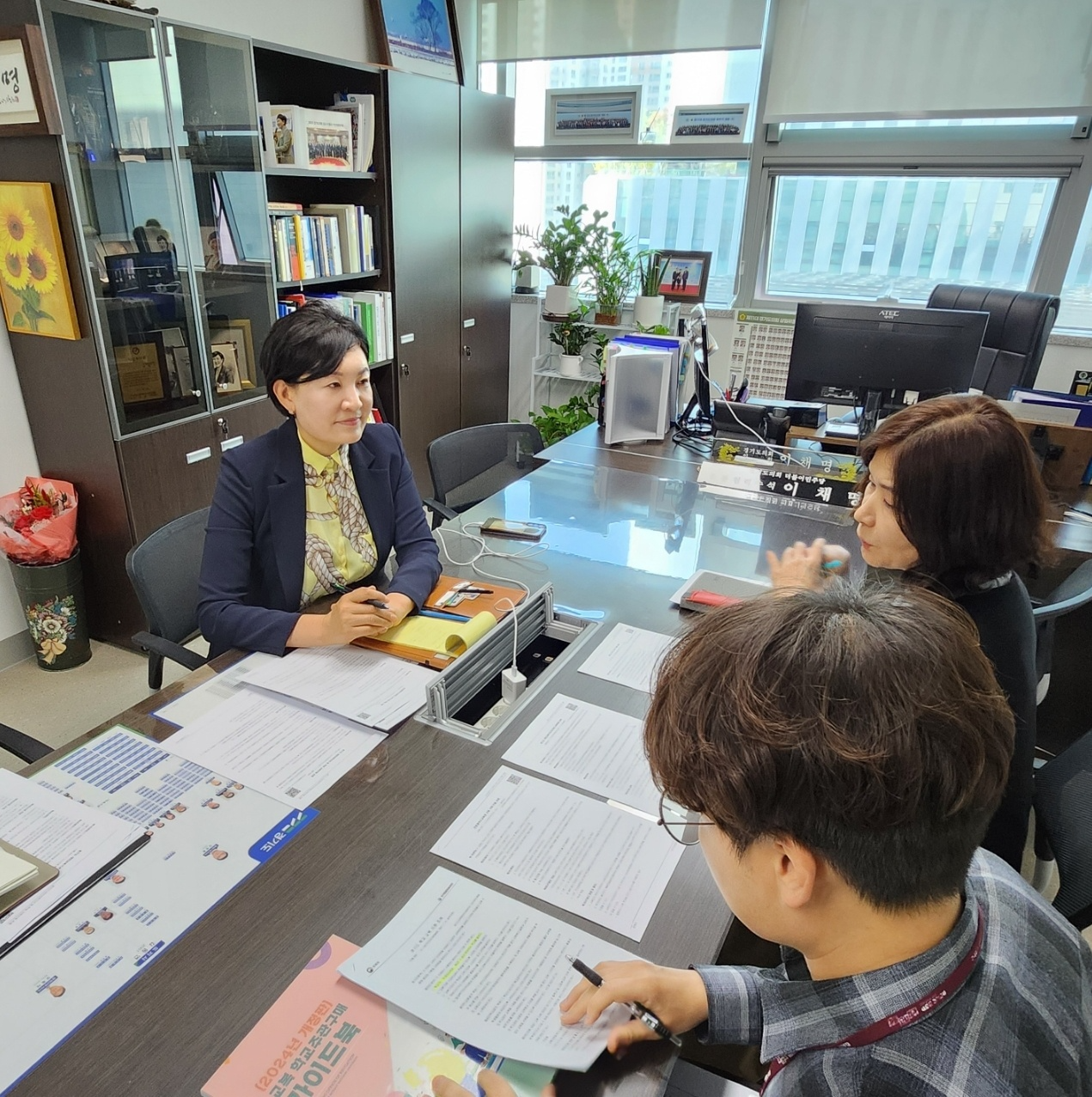 경기도교육청 복지협력과 관계자들과 간담회