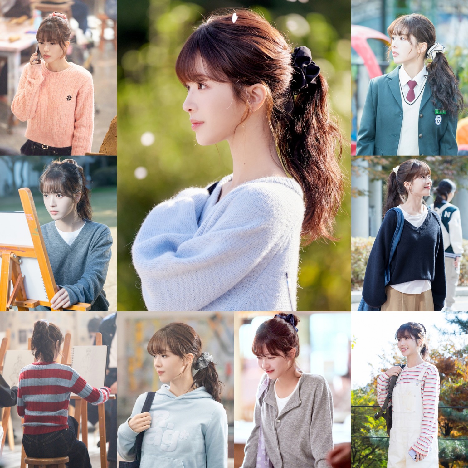 ‘바니와 오빠들’ 노정의, 시선 끄는 ‘바니’ 상큼 발랄한 캠퍼스 스타일링