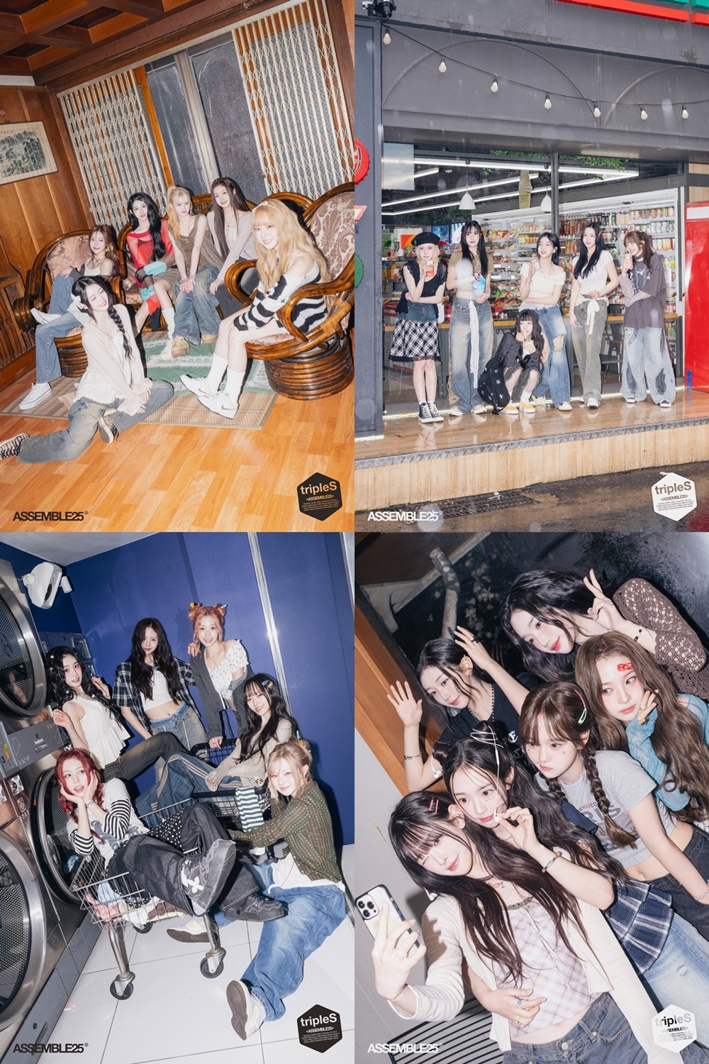 트리플에스, ‘ASSEMBLE25’ 6인 유닛 티저 컷 공개…빛나는 매력 시선집중