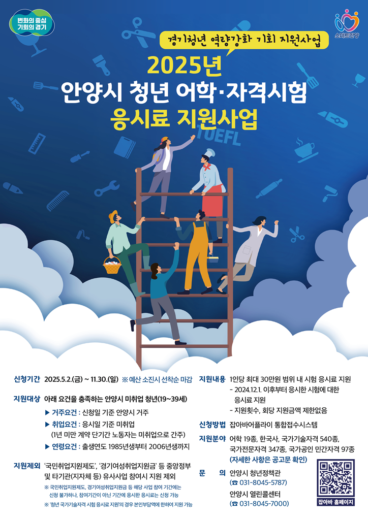 경기청년 역량강화 지원사업 안내문