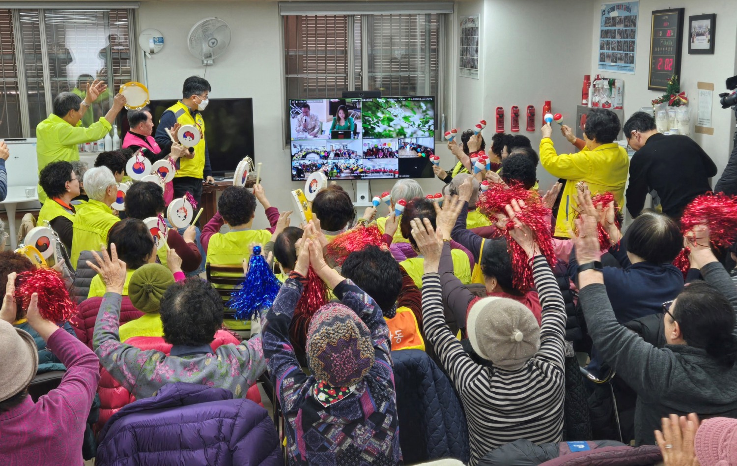 스마트 경로당 비대면 여가 문화교육 프로그램