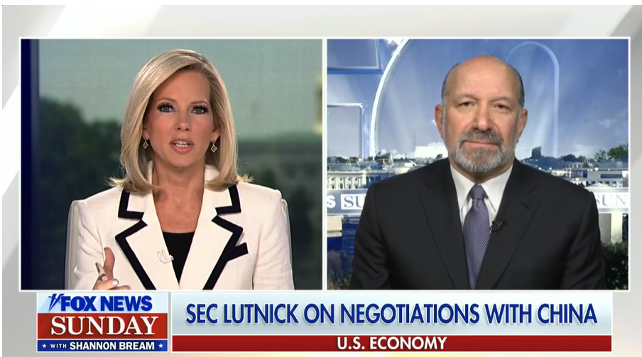 (상보) 美러트닉 "트럼프, 中시장 개방 위해 美경제의 힘 지렛대로 활용"