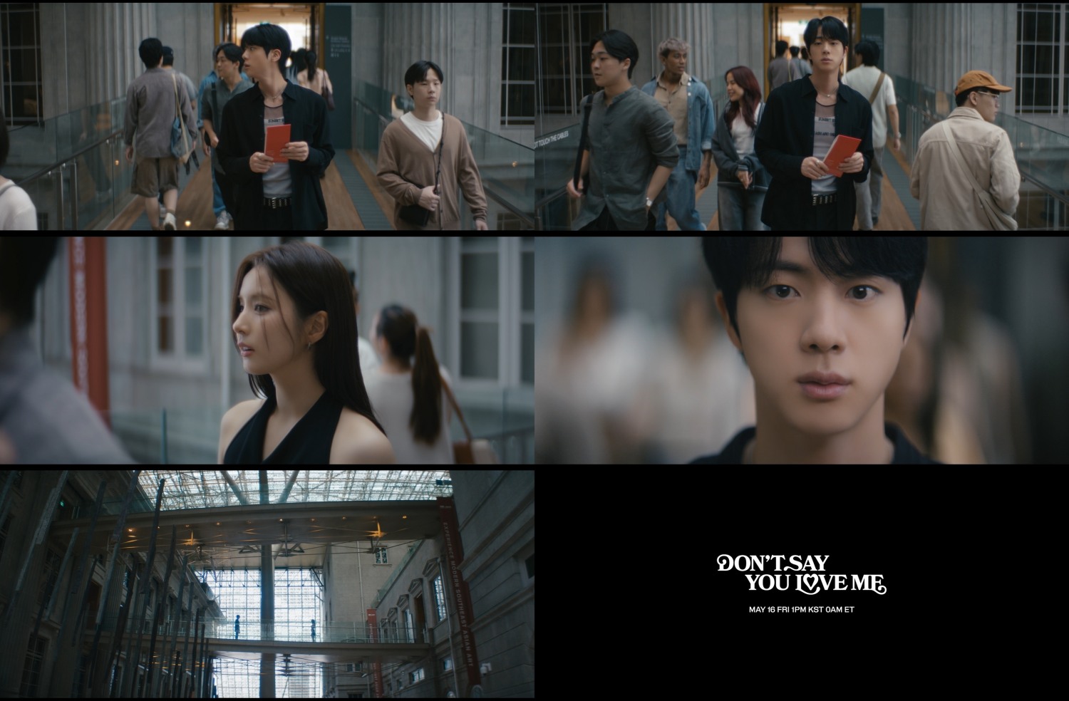 BTS 진, 미니 2집 타이틀곡 ‘Don’t Say You Love Me’ 뮤직비디오 티저 공개…강렬한 여운