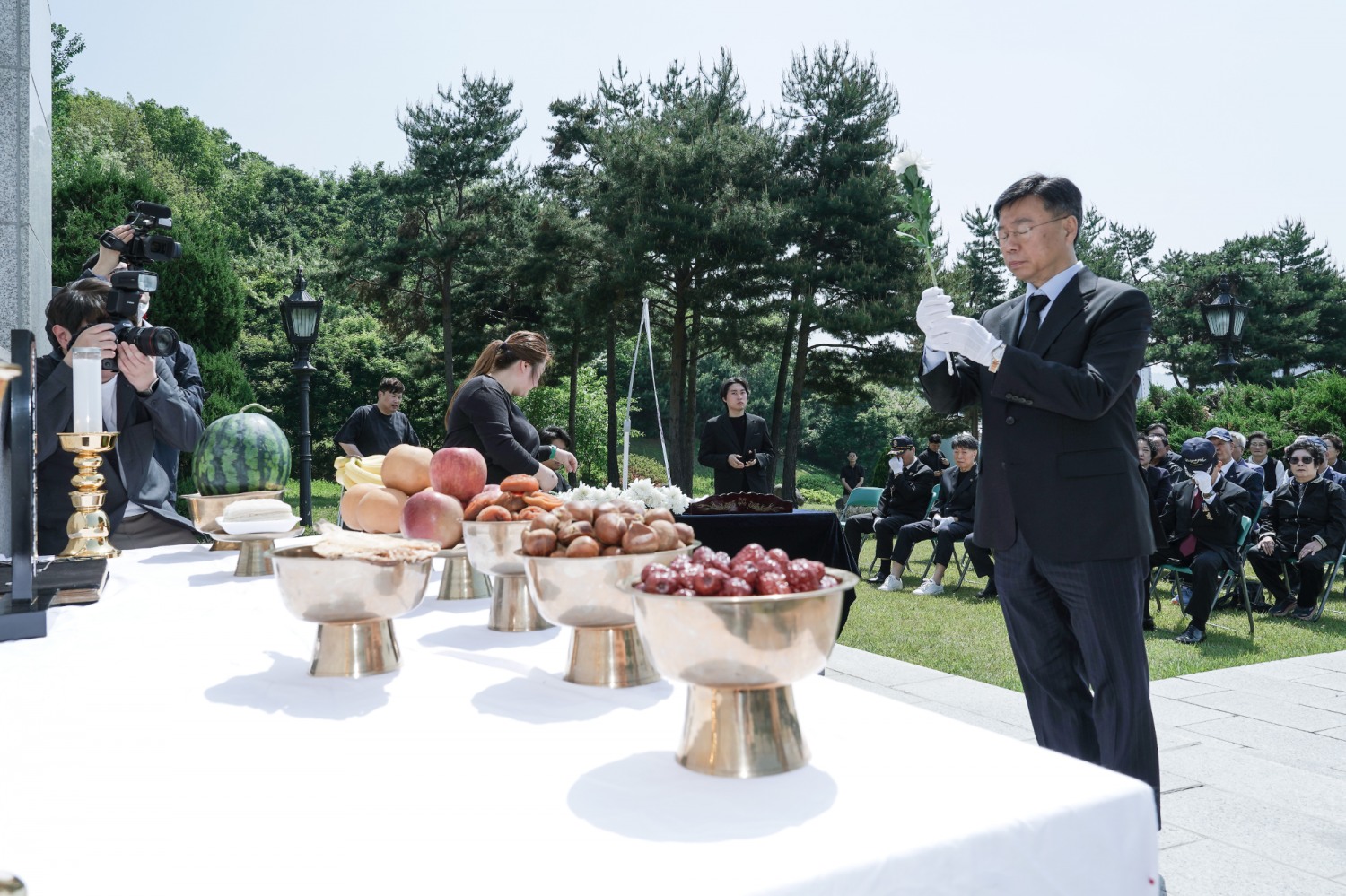 성남시 현충탑 위령제