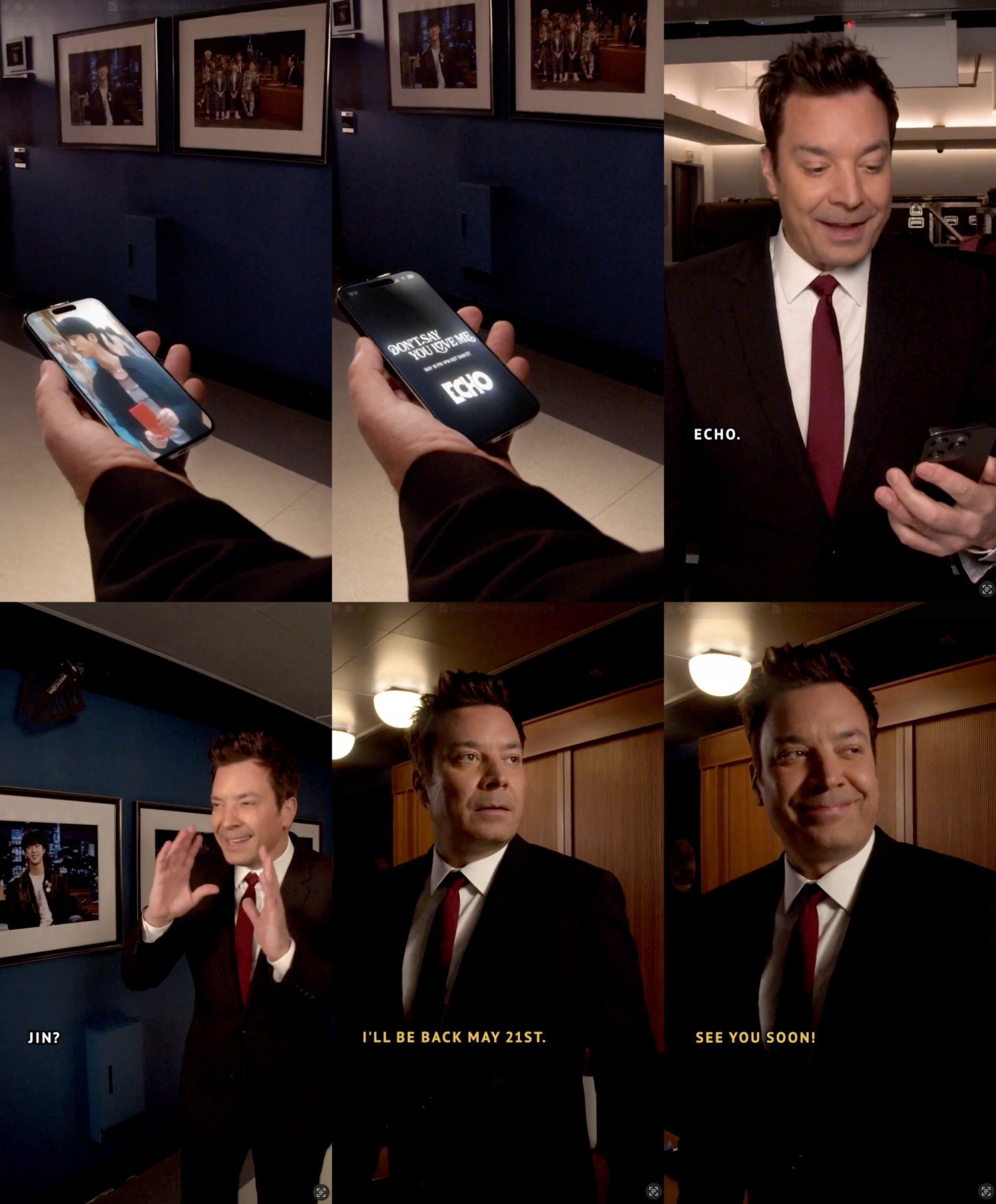 BTS 진, 22일 美 NBC ‘지미 팰런쇼’ 출격…신보 타이틀곡 ‘Don’t Say You Love Me’ 무대 예고