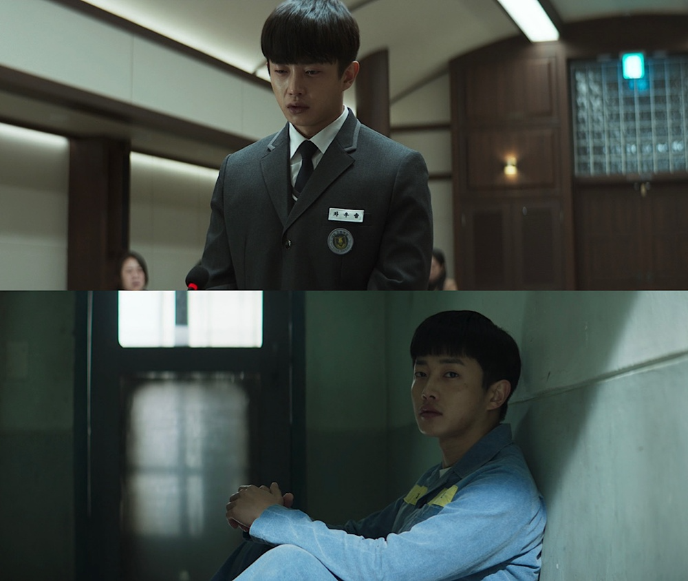 ‘샤크 : 더 스톰’ 김민석, 더 강렬한 눈빛으로 뜨거운 귀환…리얼 생존 액션 ‘쾌감 UP’