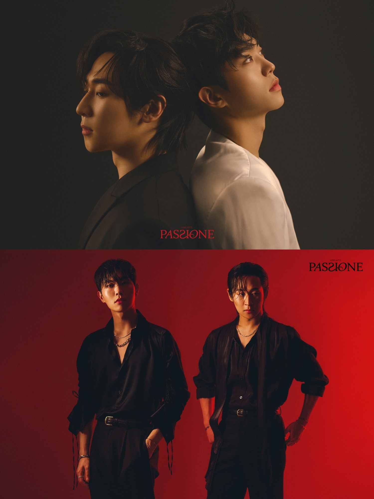 리베란테, ‘블랙 VS 레드’ 역대급 변신 예고…싱글 ‘PASSIONE’ 콘셉트 포토 공개