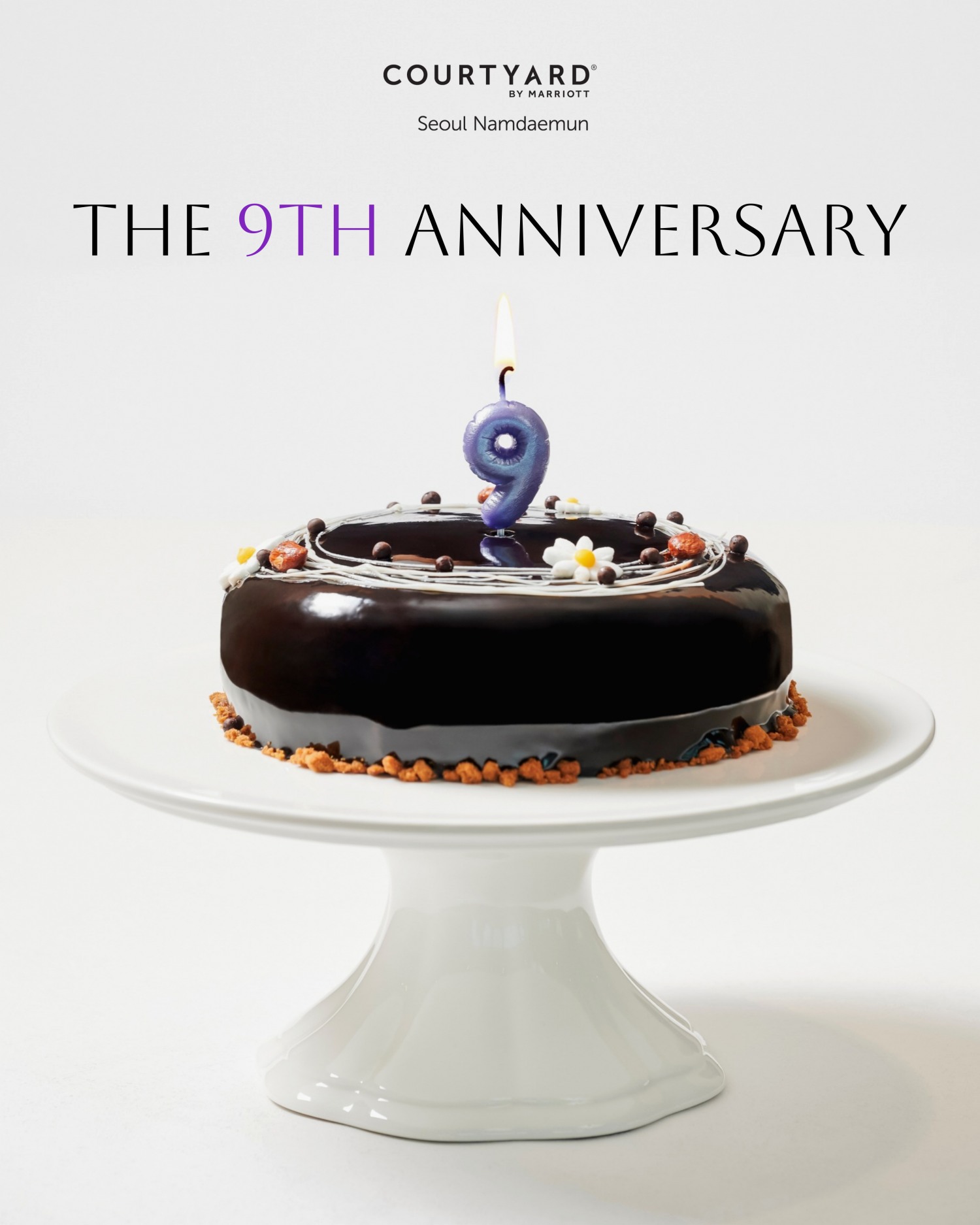 코트야드 메리어트 서울 남대문 호텔, 개관 9주년 기념 패키지 및 이벤트 선봬