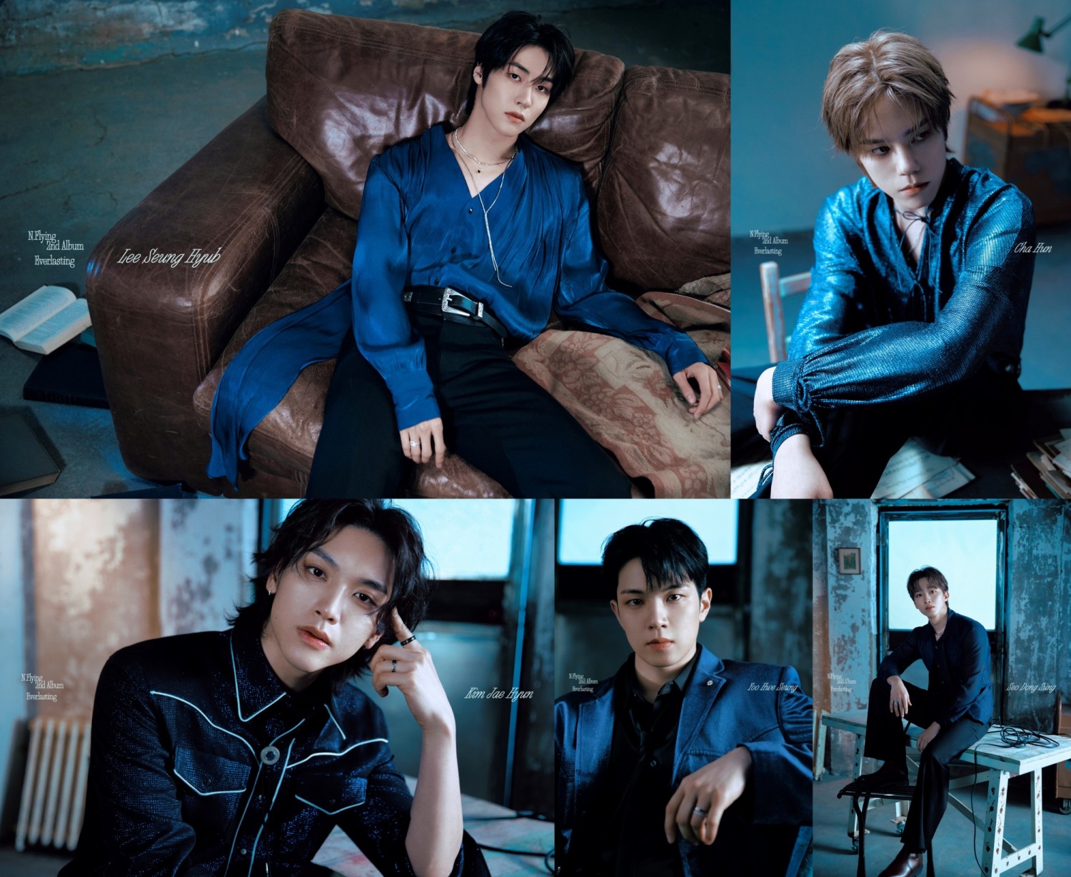 엔플라잉, 클래식한 무드의 ‘에버래스팅’ 두 번째 재킷 포스터 공개