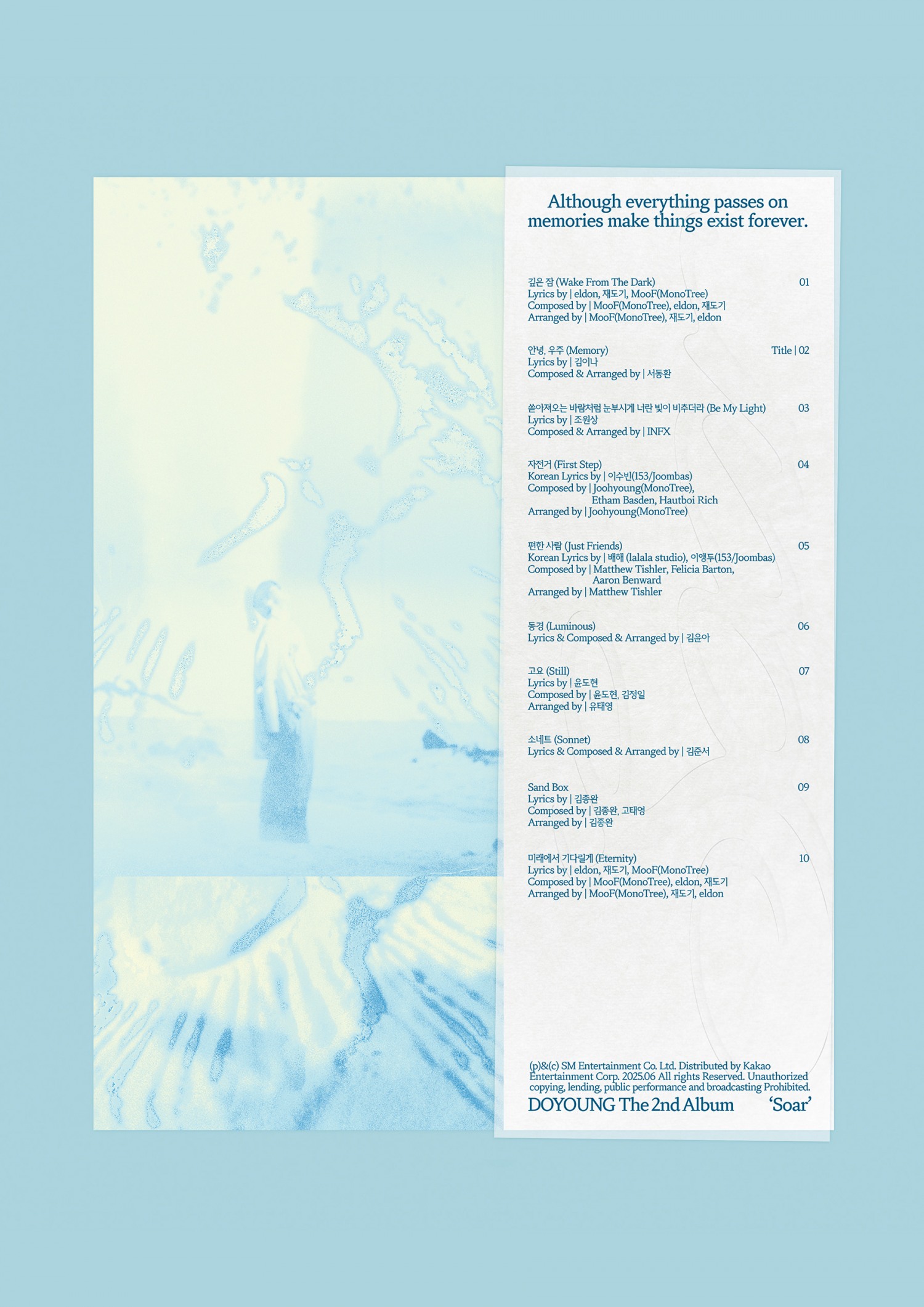 NCT 도영, 두 번째 앨범 ‘Soar’ 트랙 리스트 공개…역대급 라인업 완성