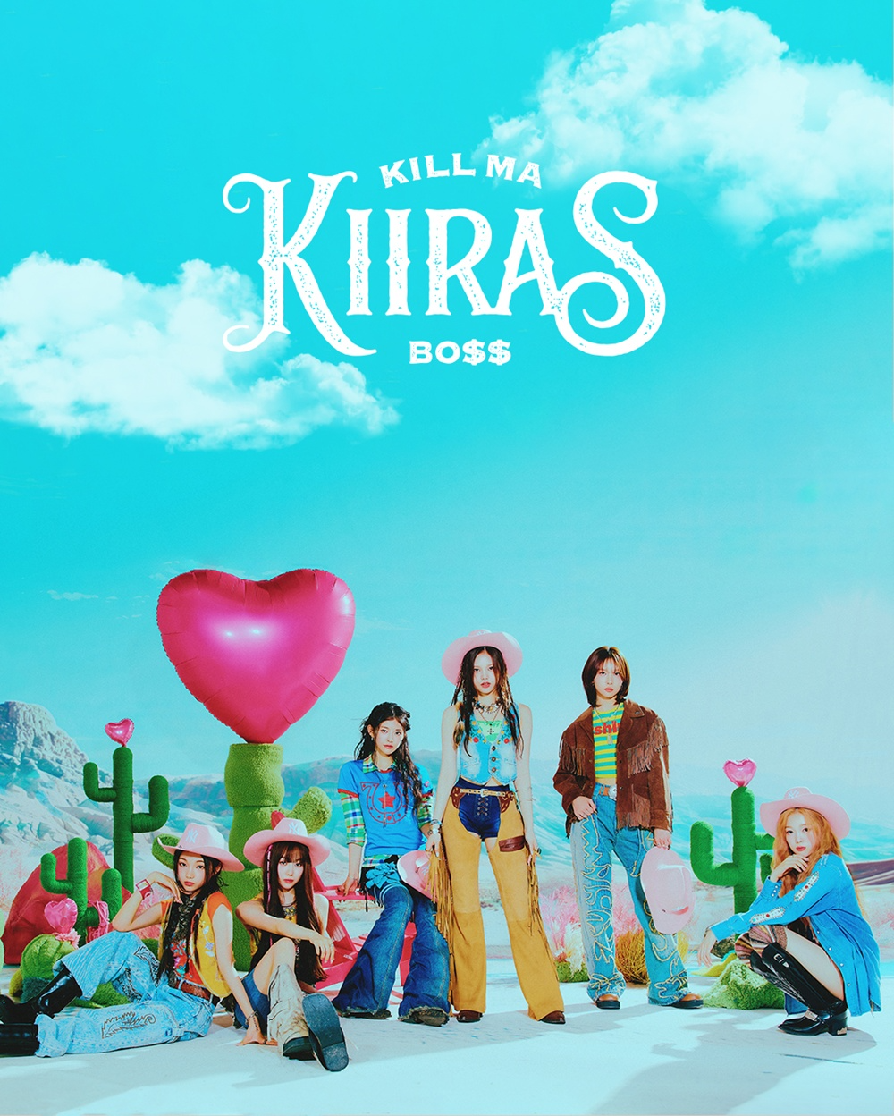 KIIRAS(키라스), 데뷔곡 ‘KILL MA BO$$’ 콘셉트 포토∙티저 첫 공개…카우걸로 K팝 새 트렌드 선도