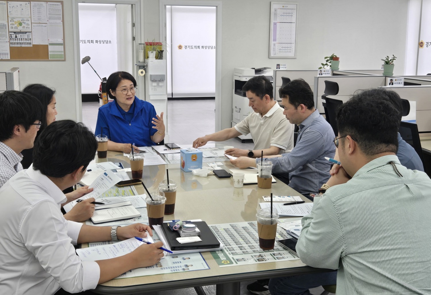 지역 소공인 경제 활성화 정담회