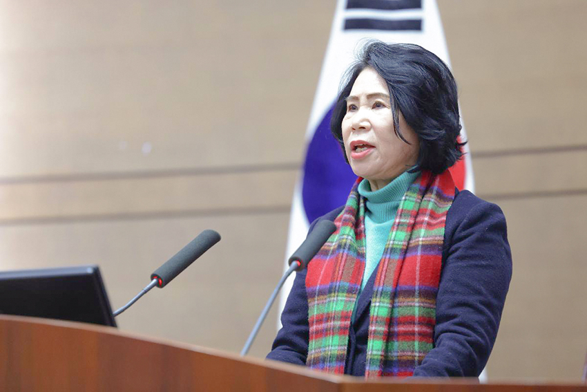 천안시의회 김행금 의장