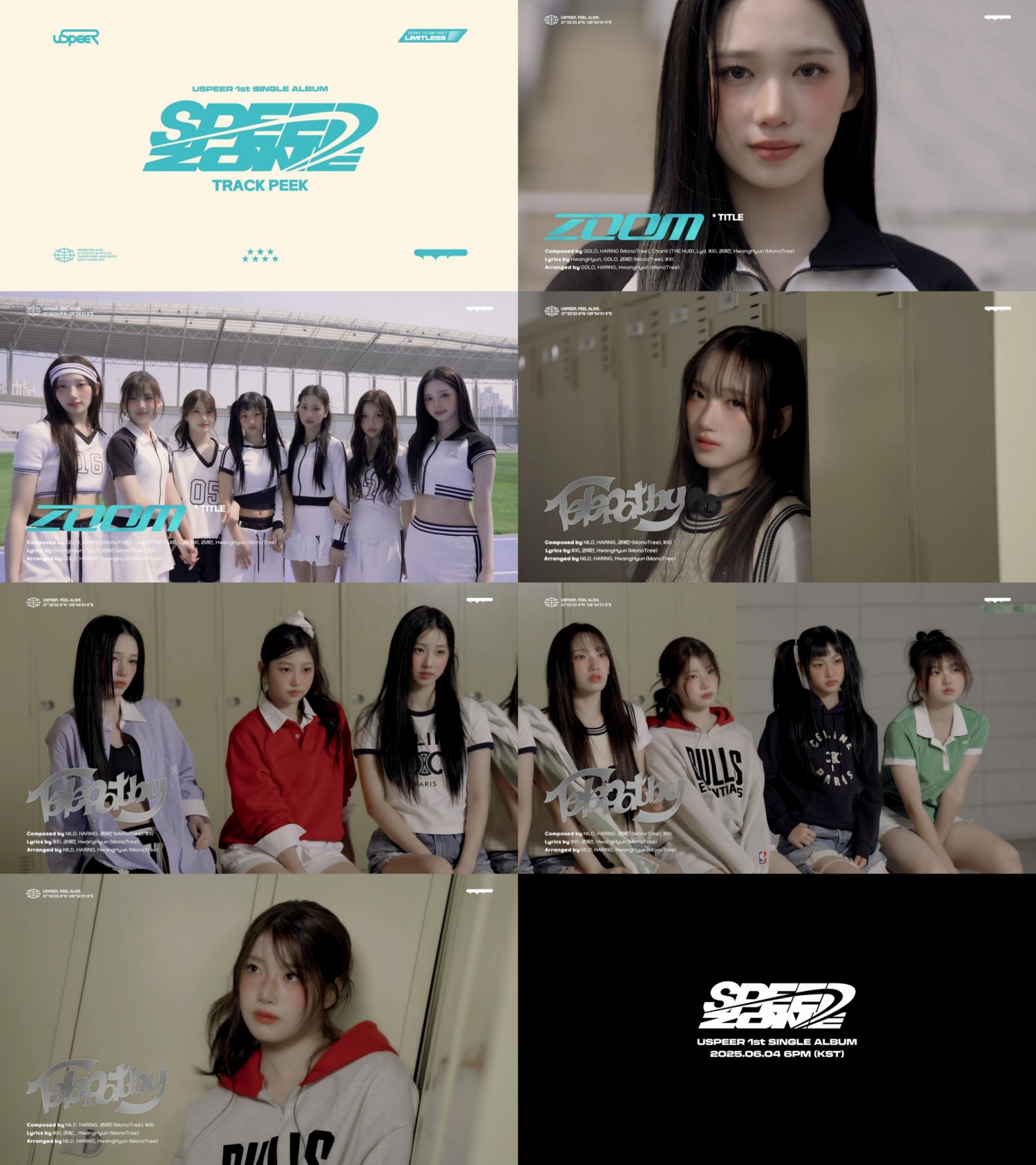 USPEER, 첫 싱글 앨범 ‘SPEED ZONE’ 트랙 피크 공개…유니크한 음악 스타일 예고