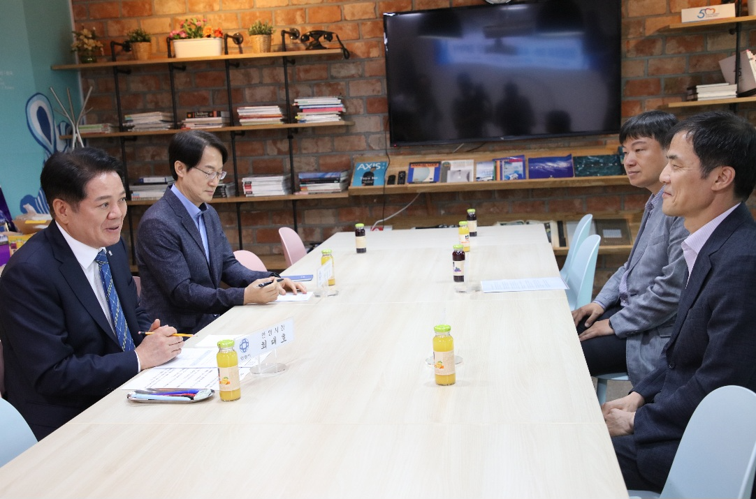 최대호 안양시장-홍동곤 한강유역환경청장 업무협약