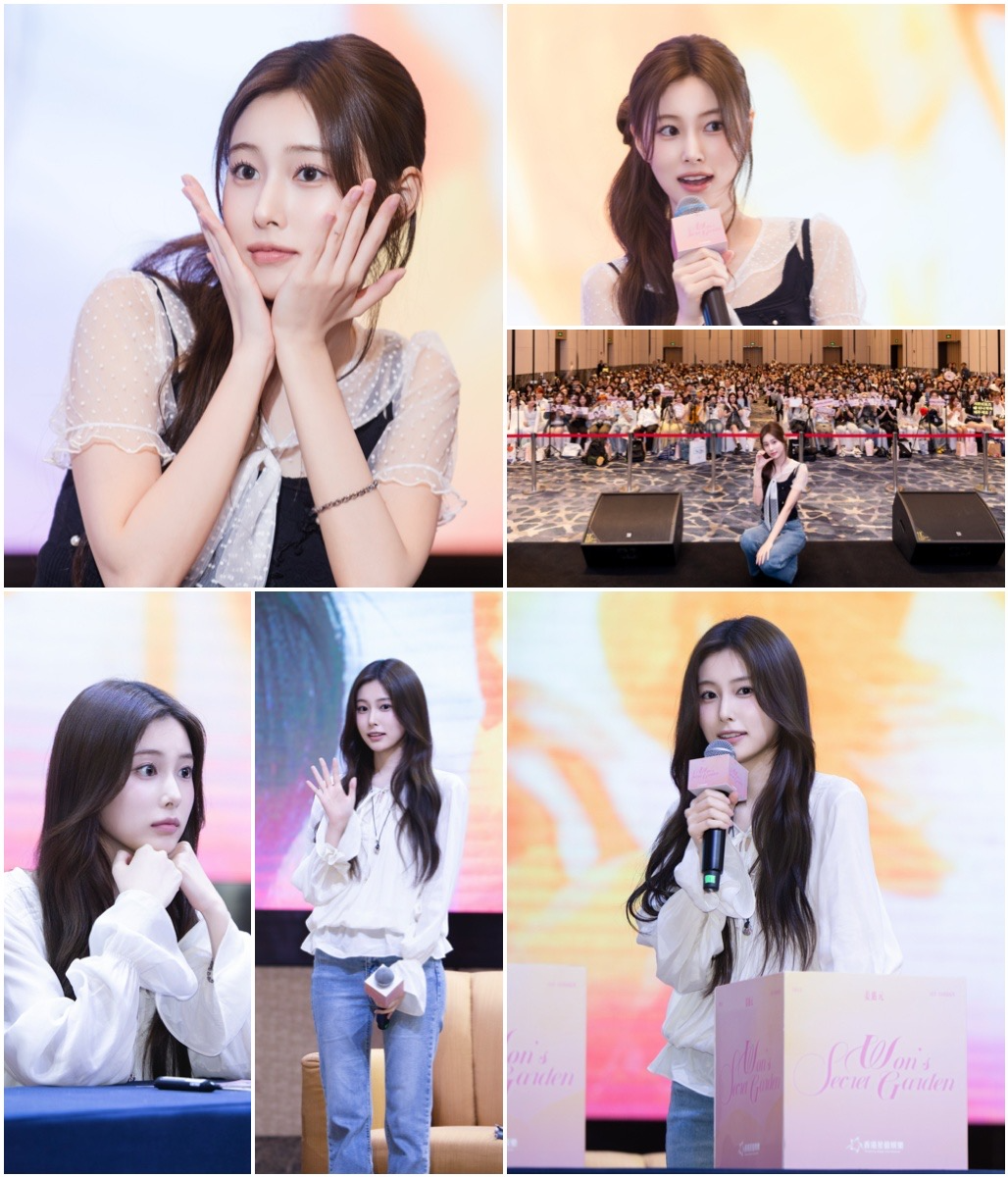 강혜원, 中 단독 팬사인회 성황리 개최…팬들과 뜻깊은 시간 보내며 감격스러운 만남