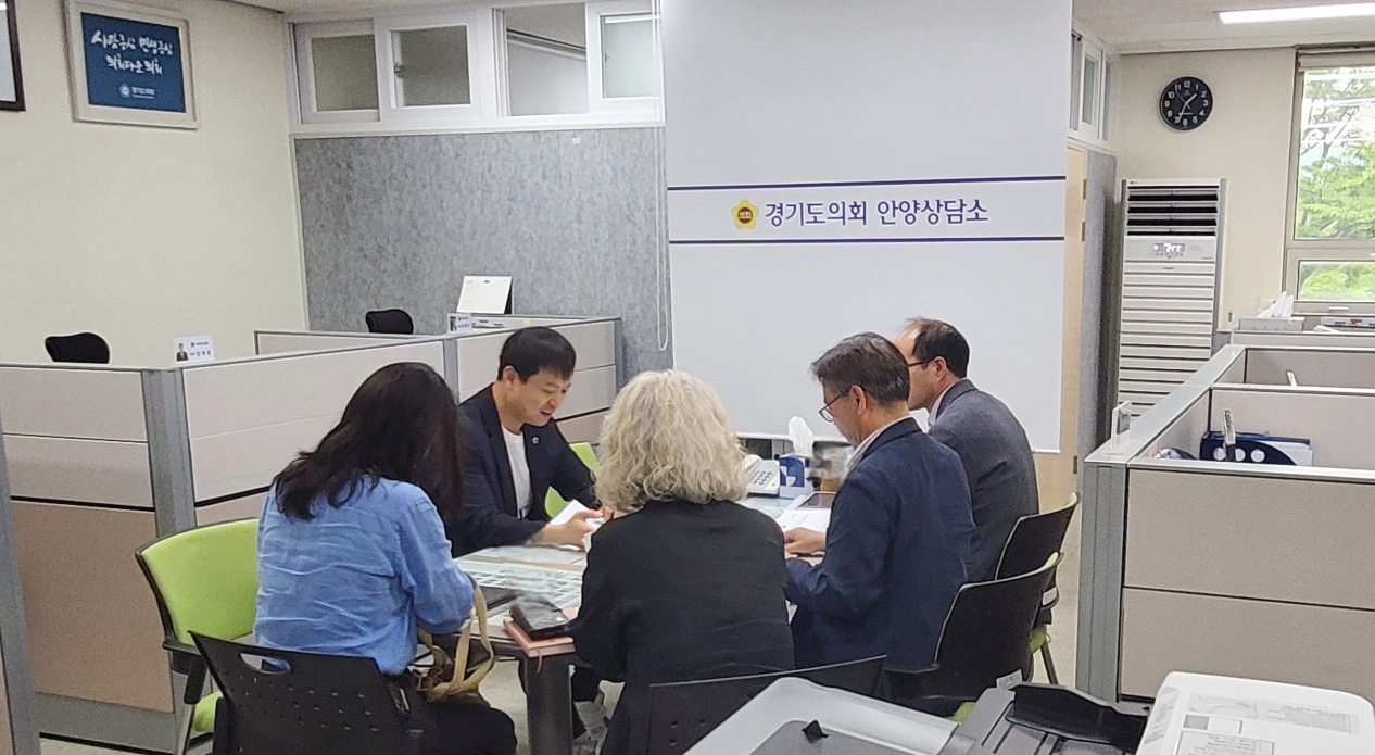 기후환경에너지국 관계자들과 에너지 신사업 관련 면담
