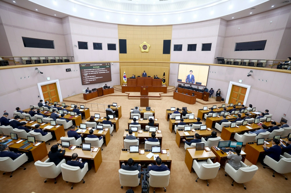 대전시의회 제287회 제1차 정례회 본회의 사진 (대전시의회 제공)