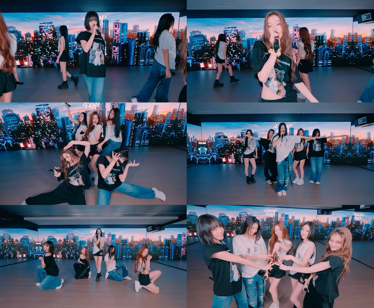 MEOVV(미야오), ‘DROP TOP’ 안무 영상 공개…연습도 실전처럼 소화