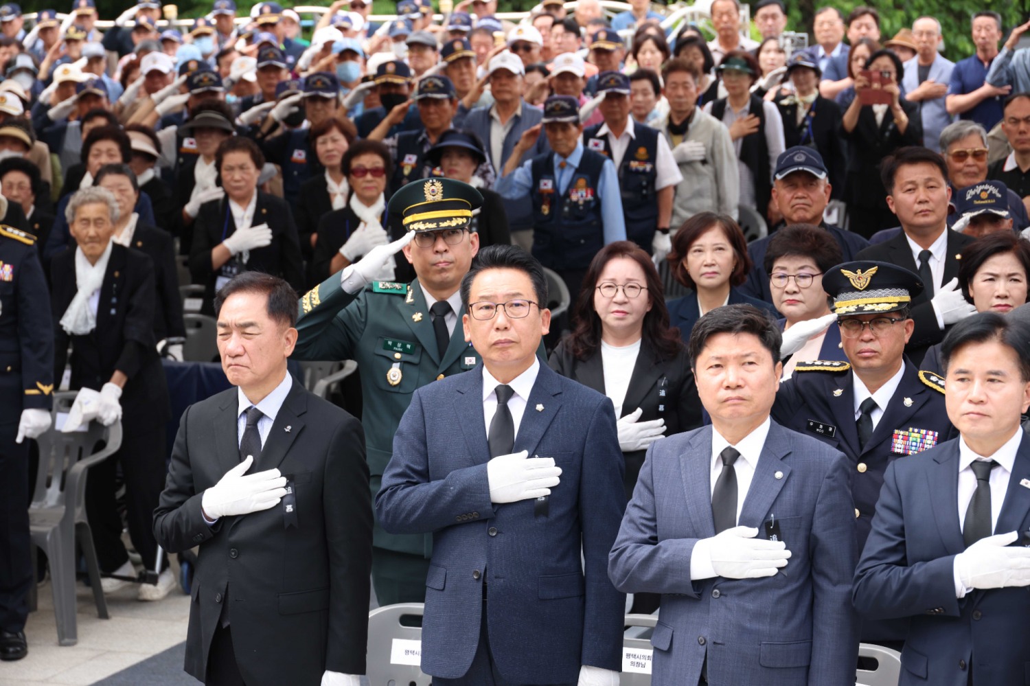 평택시의회 제70회 현충일 추념식 참석