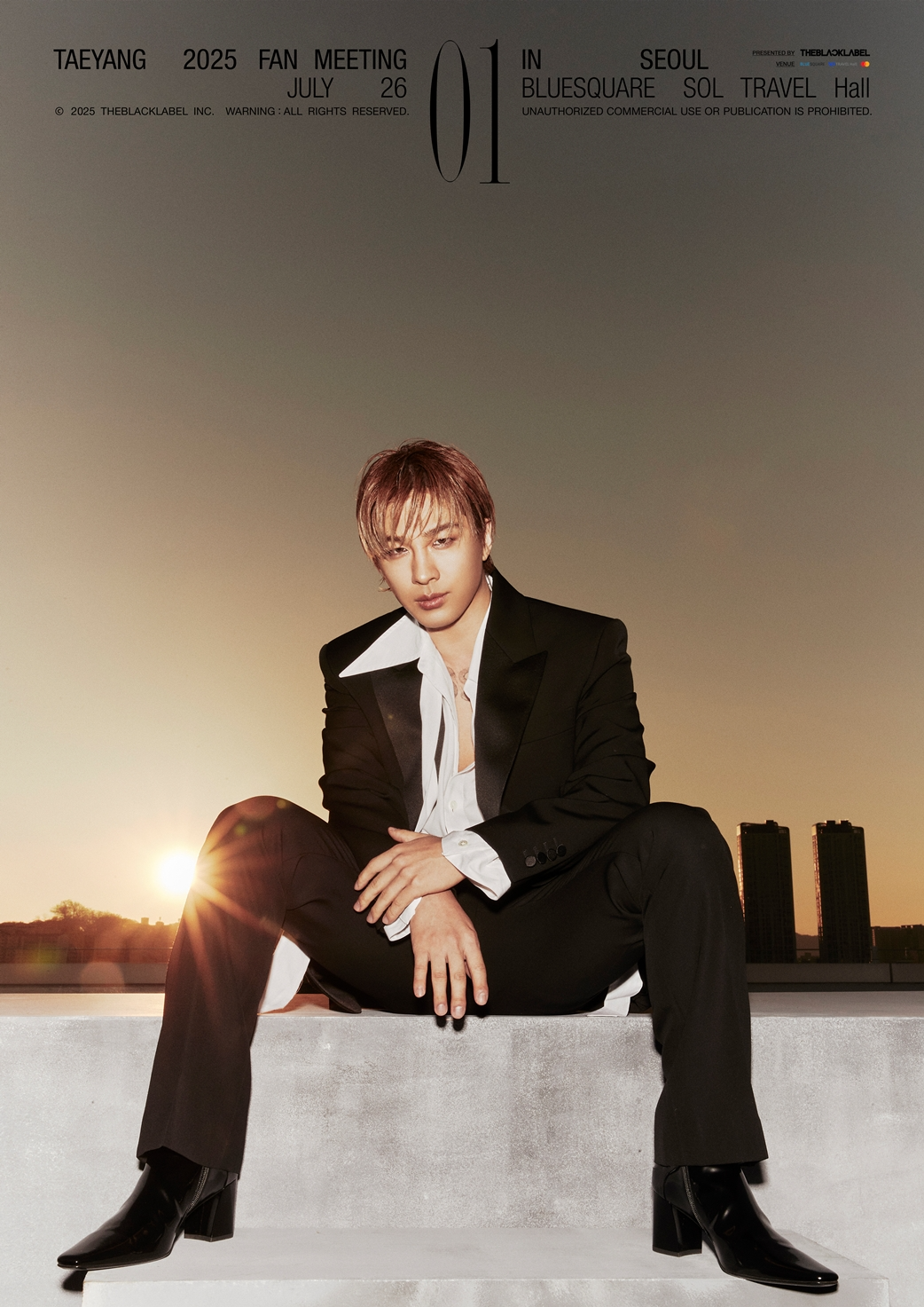 태양, 첫 팬미팅 티켓 3분 만에 전석 매진…올 타임 레전드 아티스트의 티켓 파워 입증